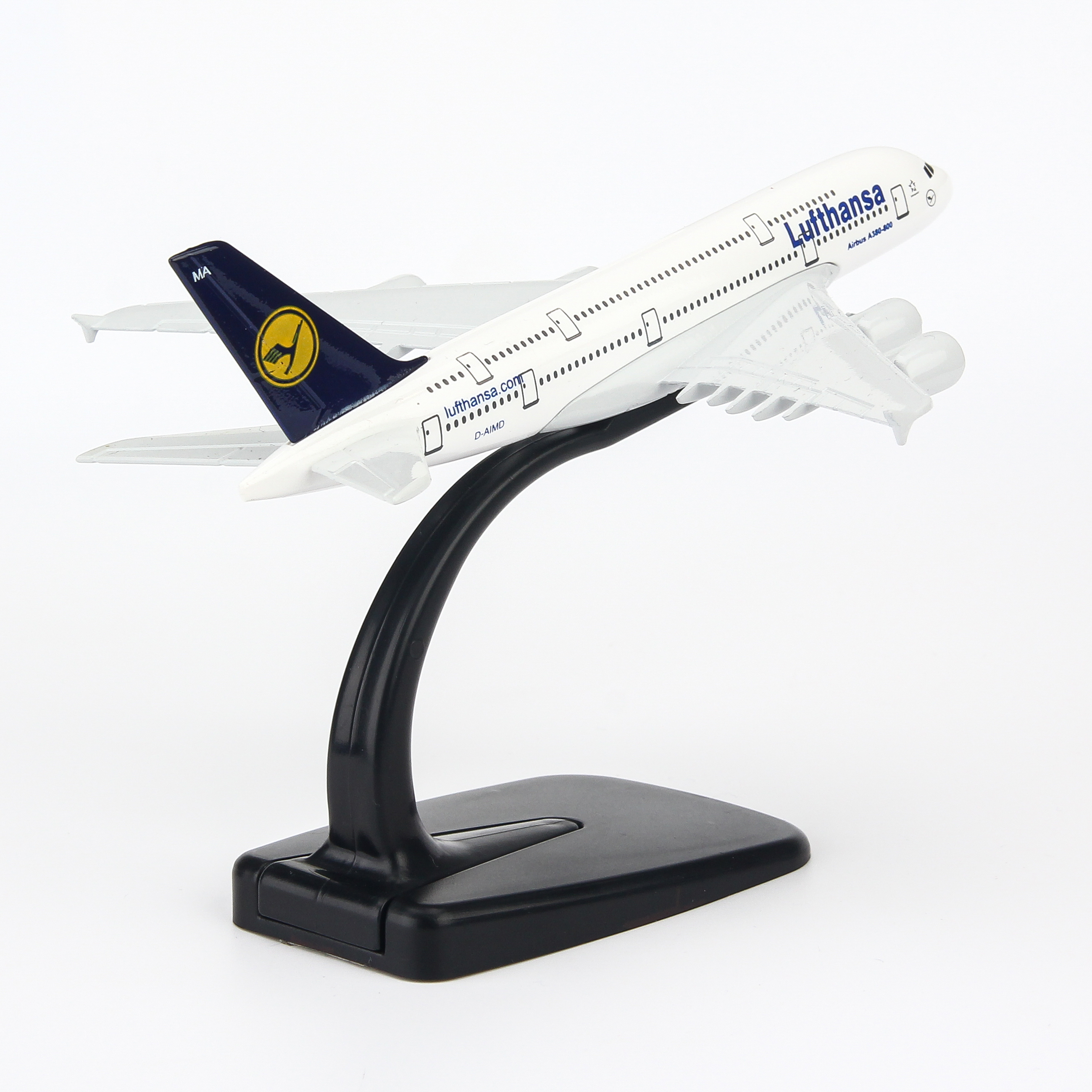 Mô Hình Máy Bay A380 LUFTHANSA EVERFLY 16CM