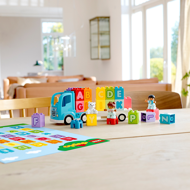 Mô Hình Lắp Ráp Lego Duplo Đoàn Tàu Học Chữ 10915