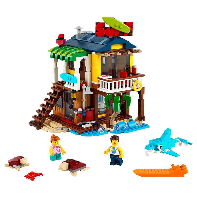 Đồ chơi LEGO Creator Nhà Lướt Sóng Bãi Biển 31118