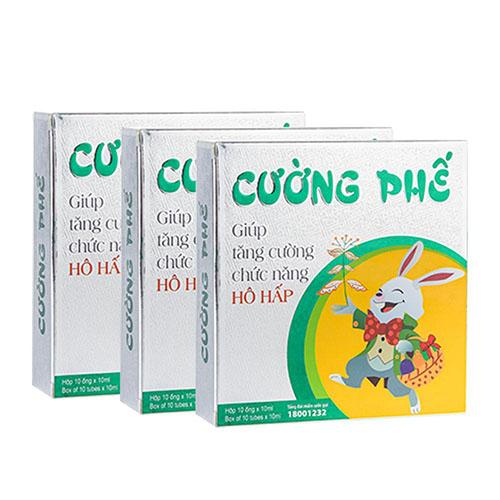 Hai hộp siro ho thảo dược Cường phế dành cho bé