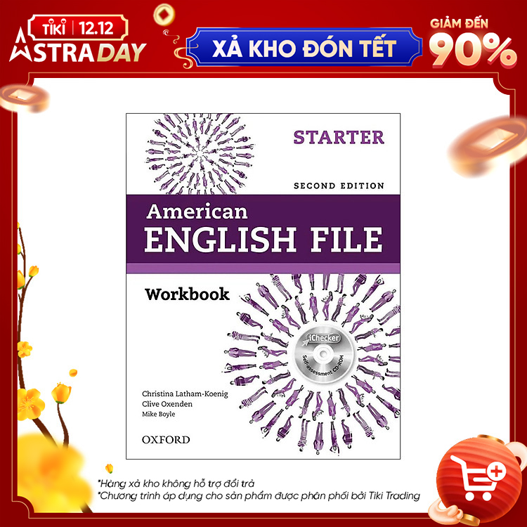 [Hàng thanh lý miễn đổi trả] American English File (2 Ed.) Starter: Workbook And IChecker - Paperback