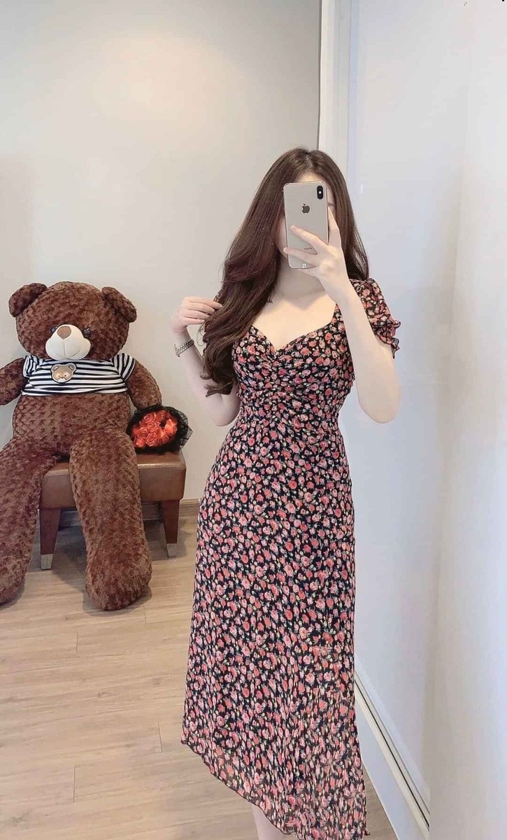 ĐẦM MAXY HOA NHÍ HOT TREND