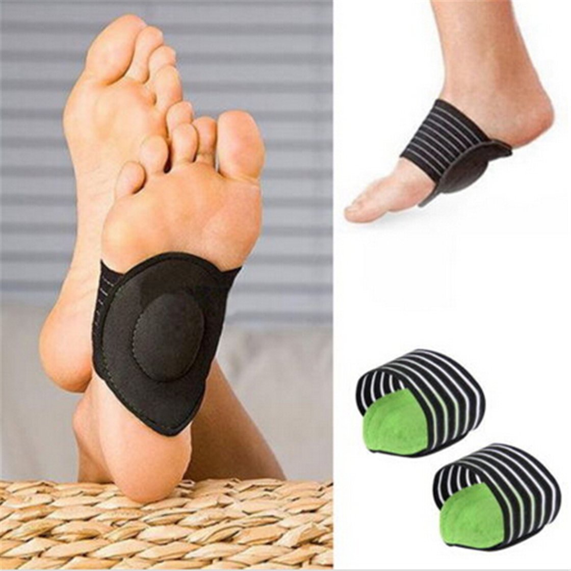 Bộ 2 miếng đệm lót chân massage chân giảm đau chân tăng cường tuần hoàn máu Strutz Cushioned