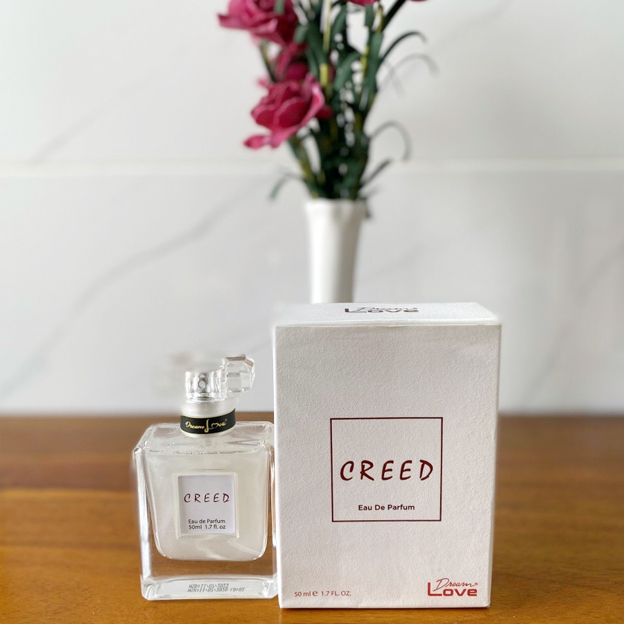 Nước hoa Nữ Creed 50ml (hương hoa cỏ Síp) - Eau De Parfum Dream Love - Lưu hương từ 7 đến 12 giờ