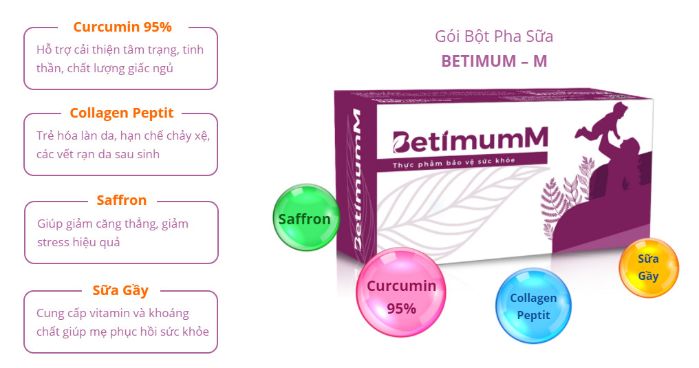Betimum Lợi Sữa Combo Viên Uống Cốm Ngũ Cốc Lợi Sữa Cỏ Cà Ri Fenugreek