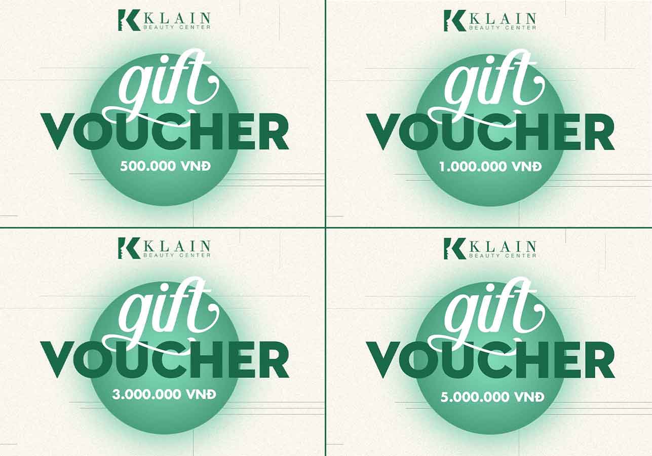 MUA E-VOUCHER – ƯU ĐÃI BẤT NGỜ | KLAIN BEAUTY CENTER - BÁC SĨ KHẢI