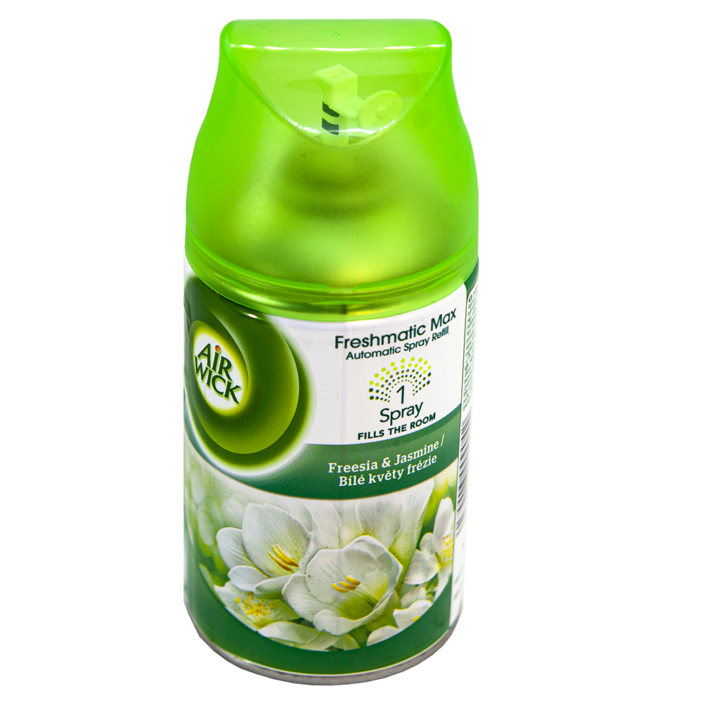 Bình xịt tinh dầu thiên nhiên Air Wick Freesia &amp; Jasmine 250ml QT016836 - hương hoa nhài