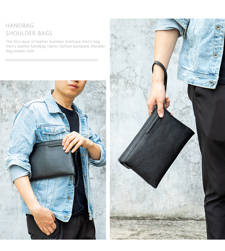 Clutch cầm tay nam cao cấp BHM8697