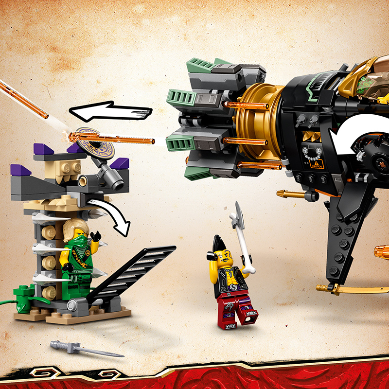 Đồ chơi LEGO Ninjago Phi Cơ Chiến Đấu Của Cole 71736