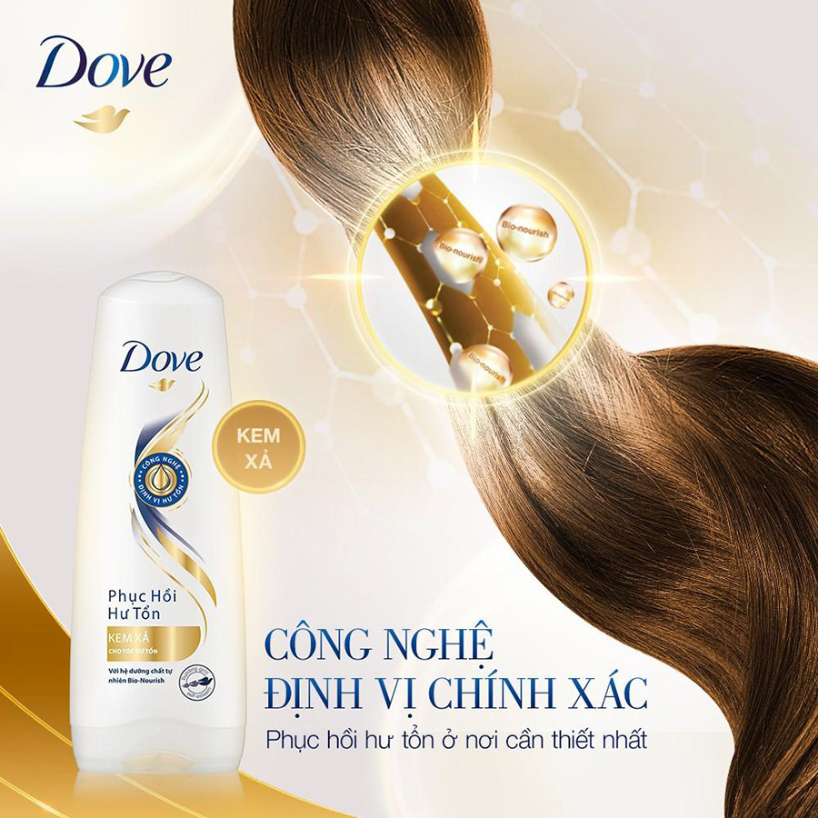 Kem Xả Dove Phục Hồi Hư Tổn (335g) - 21123431