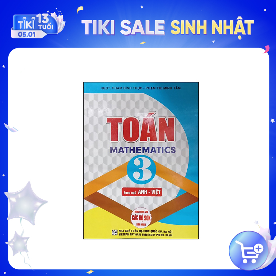 Toán Lớp 3 Song Ngữ Anh - Việt