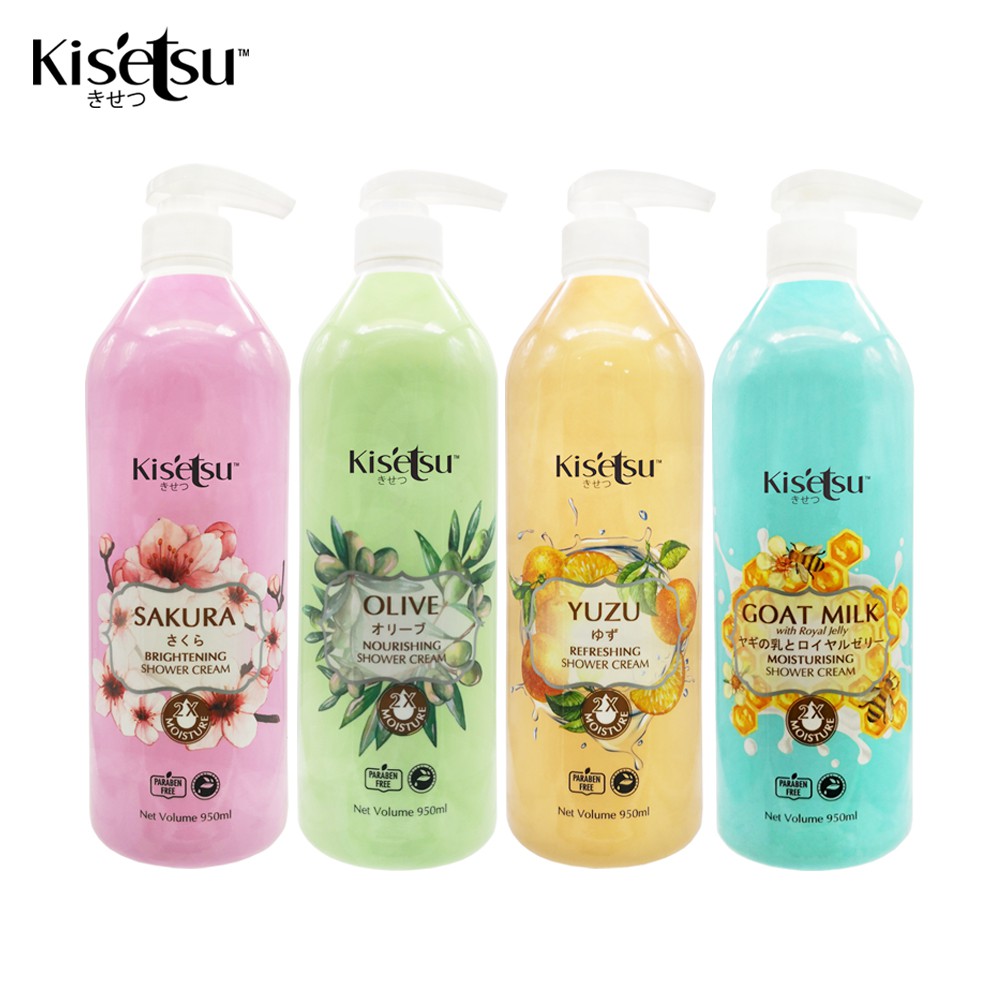 Sữa tắm Kitsetsu Sáng da dưỡng ẩm - Yuzu, 950ml