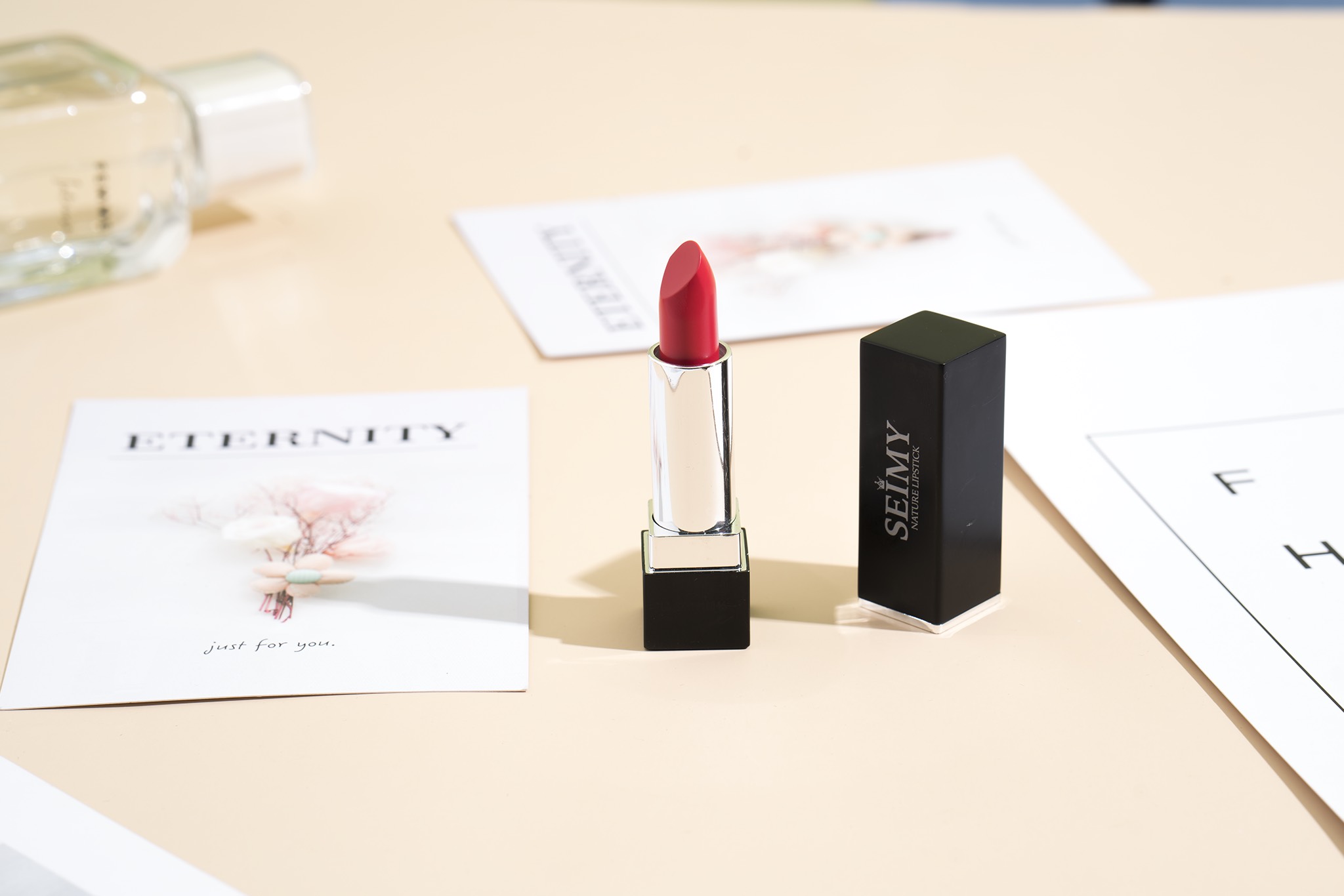 Son lì thiên nhiên không chì Seimy - Nature Lipstick sử dụng được cho bà bầu - son thỏi dưỡng môi