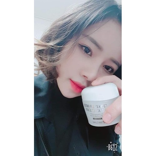 Kem dưỡng trắng da - Kem dưỡng da dưỡng ẩm bật tông 3W Clinic Crystal White Milky Cream Hàn Quốc 50gr
