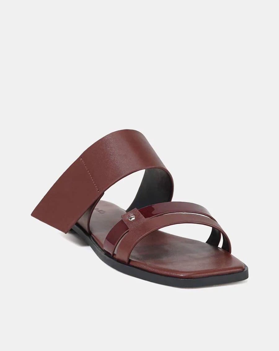 Giày sandal hở gót quai ngang Juno SD01091