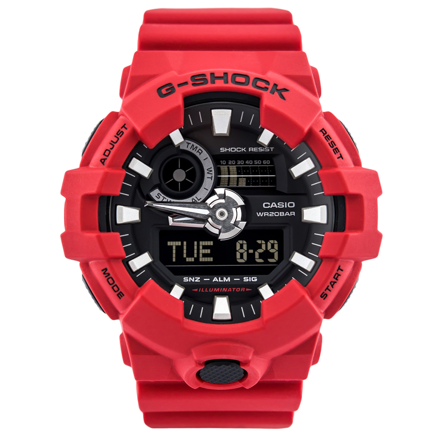 Đồng hồ nam dây nhựa Casio G-Shock chính hãng GA-700-4ADR