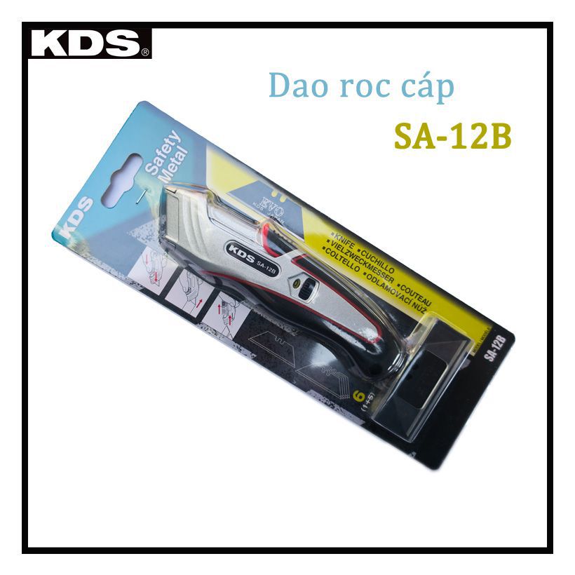 DAO RỌC CÁP CÁN NHÔM KDS SA-12B