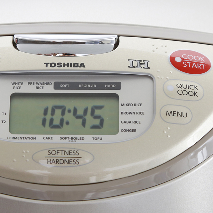 Nồi Cơm Điện Tử Toshiba RC-18RHVN - Đồng - Hàng chính hãng
