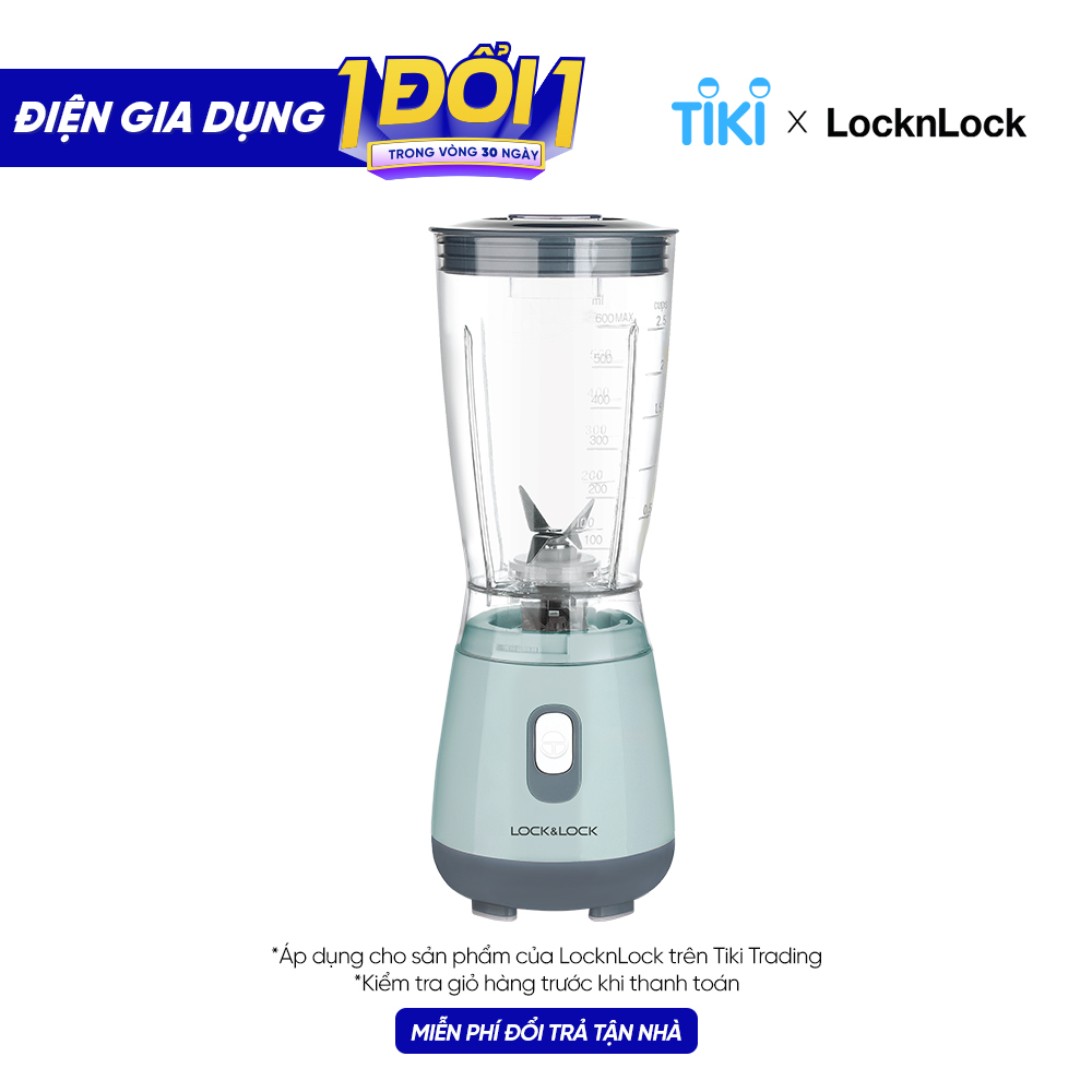 Máy Xay Sinh Tố Lock&amp;Lock EJM436WHT (250W - 600ml) - Hàng chính hãng
