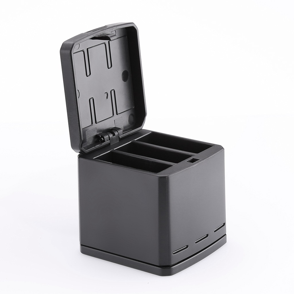 Combo 2 pin + 1 sạc Telesin cho máy quay GoPro Hero 5 Hero 6 Hero 7 Hero 8