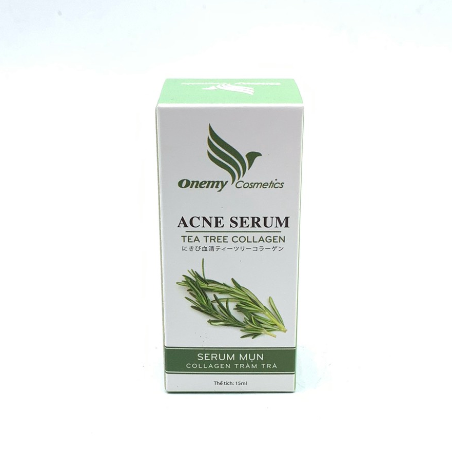 Serum mụn Collagen Onemy Acne Serum 15ml- Giảm mụn và thâm sẹo với tinh chất tràm trà