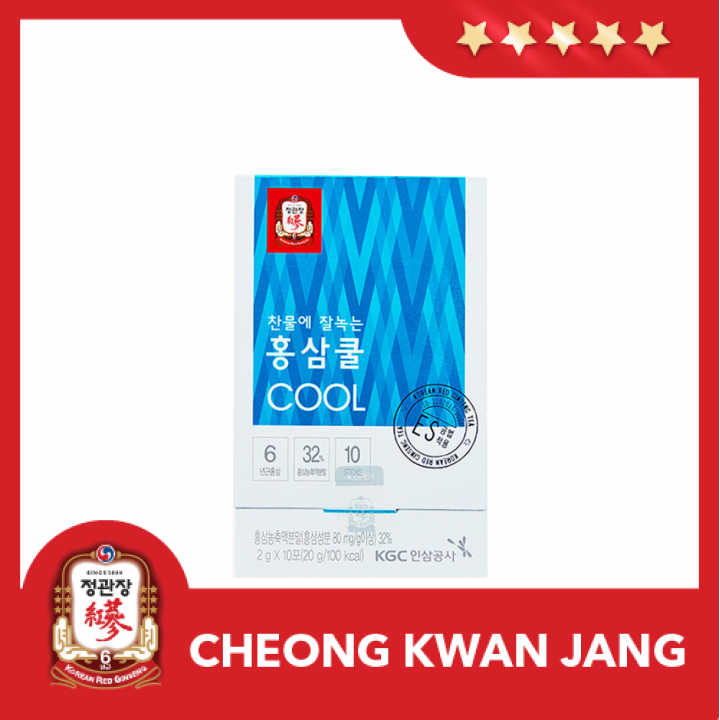 Trà Hồng Sâm Hòa Tan KGC Cheong Kwan Jang Tea Cool 100 Gói