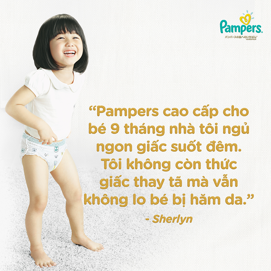 Tã Quần Pampers Nội Địa Nhật Bản Gói Cực Đại M44