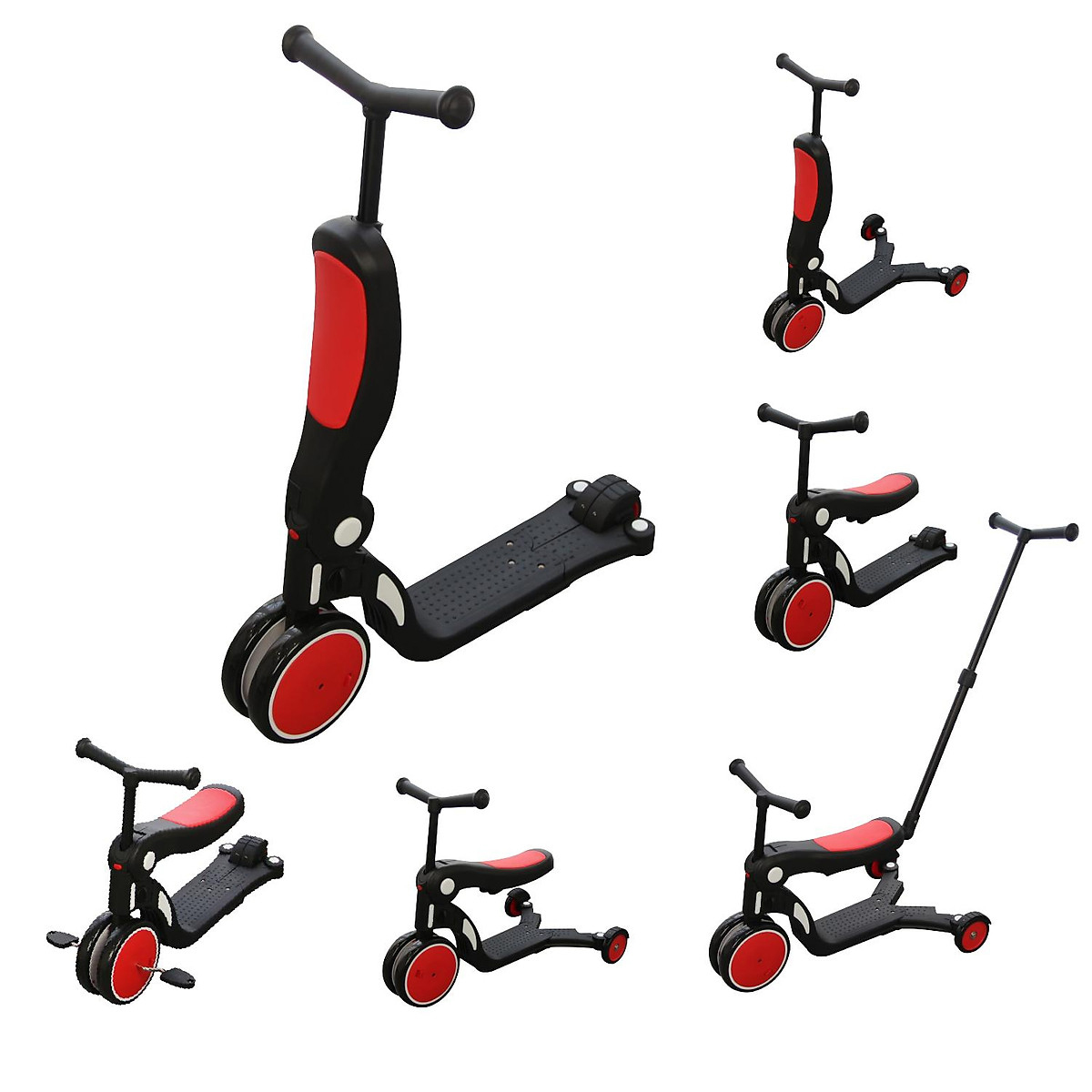 Xe Scooter Đa Năng 5 In 1 Dành Cho Bé Từ 1,5 - 6 Tuổi - Hàng Chính Hãng