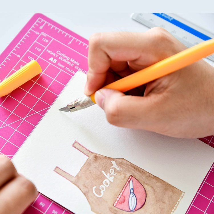 Tấm lót cắt giấy Cutting mat khổ A4 - Thớt cắt giấy Kirigami