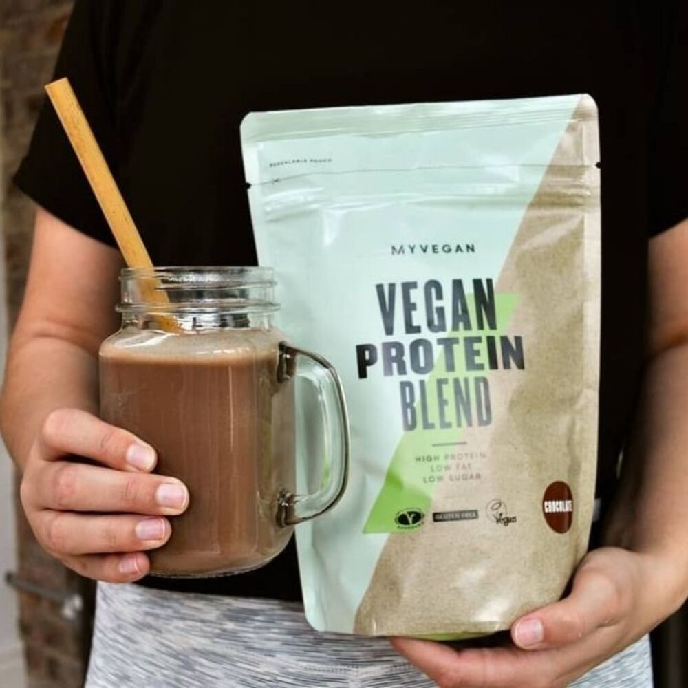 Sữa bổ sung đạm dành cho người ăn chay Vegan Blend Protein Myprotein vị  Chocolate