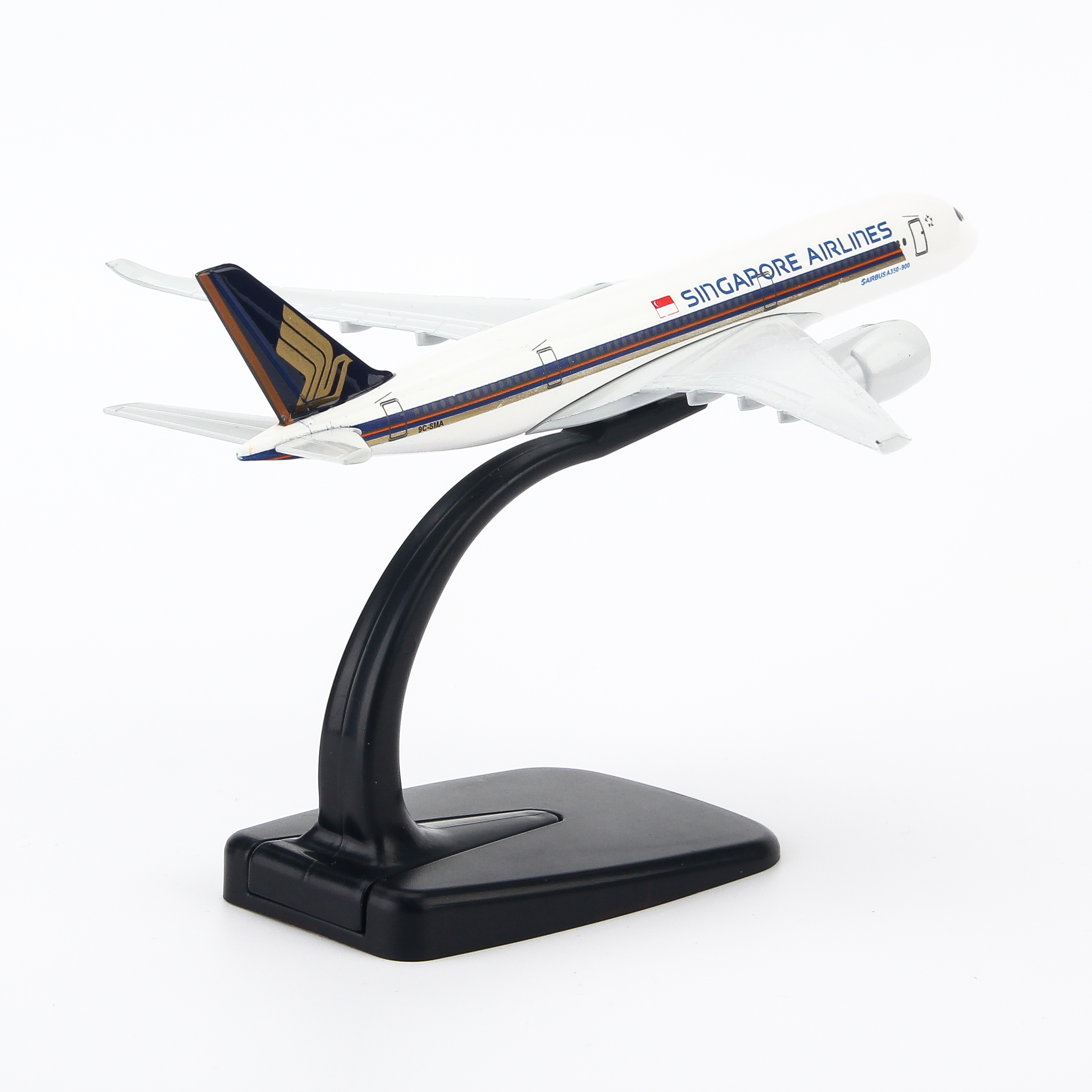 MÔ HÌNH MÁY BAY A350 SINGAPORE AIRWAYS EVERFLY 16CM