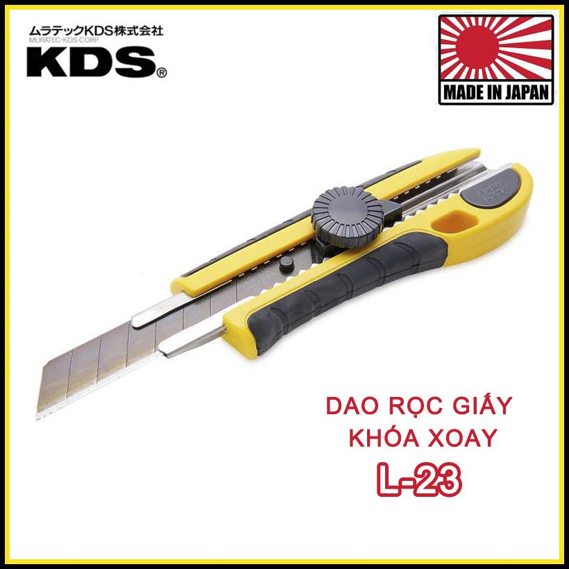 DAO RỌC GIẤY KHÓA XOAY KDS L-23