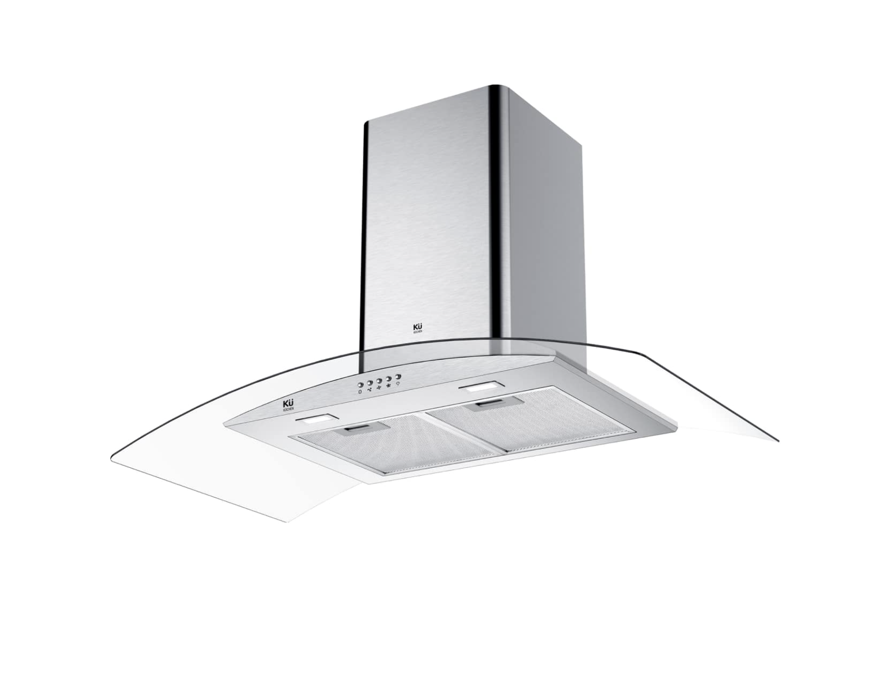 Máy Hút Mùi KUCHEN ĐỨC -KU CUVER 60 - Dạng Kính cong - 60cm - Hàng Chính Hãng
