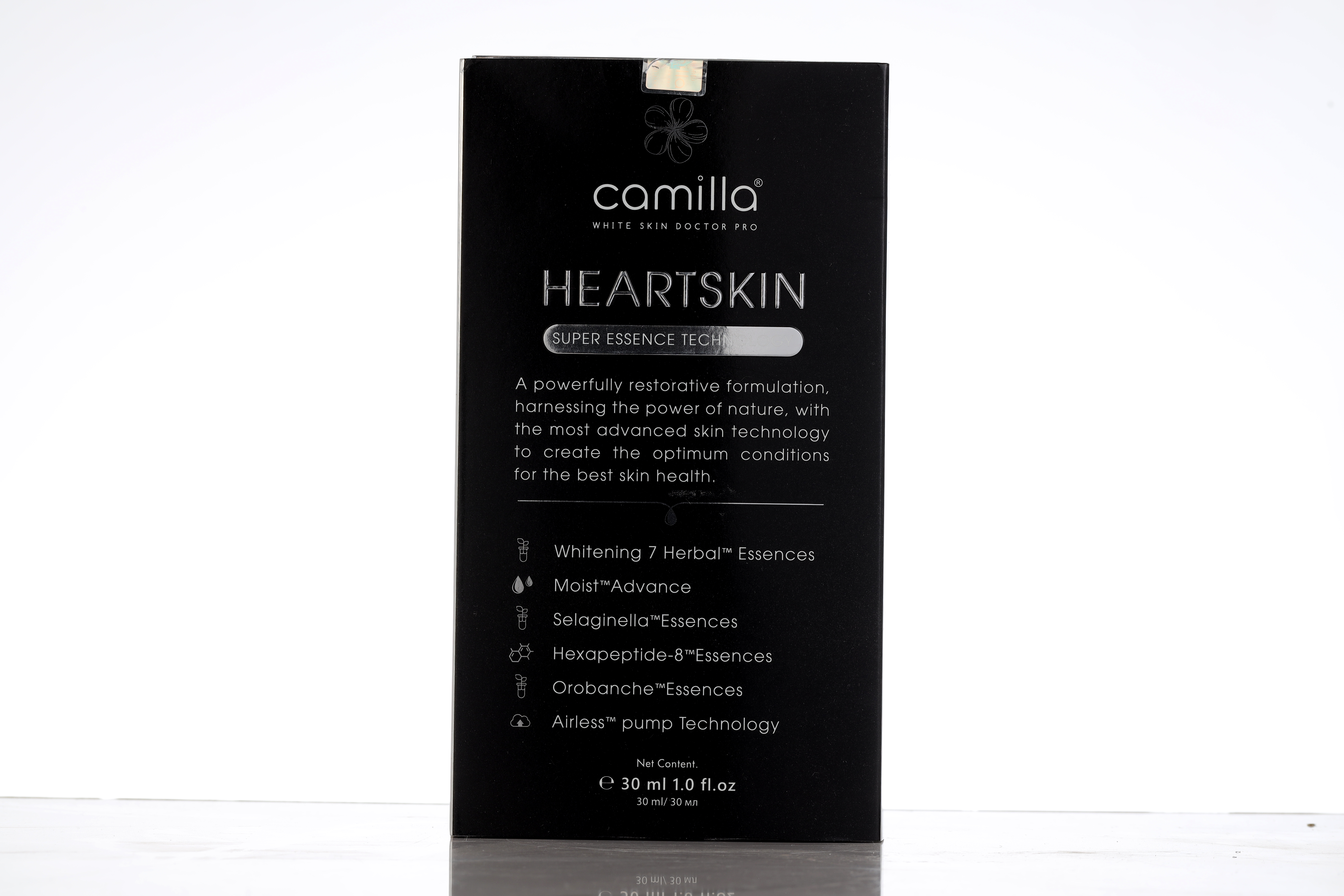 Nước Thần Heartskin Mỹ Phẩm CAMILLA Hồi Sinh Da, Chống Kích Ứng, Tăng Độ Ẩm, Dành Cho Mọi Loại Da - Đặc Biệt Là Da Mỏng, Yếu, Thấy Mao Mạch - SUPER ESSENCE TECHNOLOGY HEARTSKIN