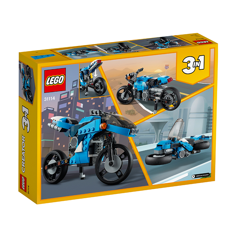 Đồ chơi LEGO Creator Siêu Mô Tô 31114