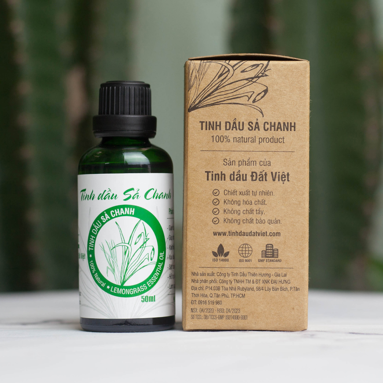 Tinh Dầu Sả Chanh Đất Việt (50ml)