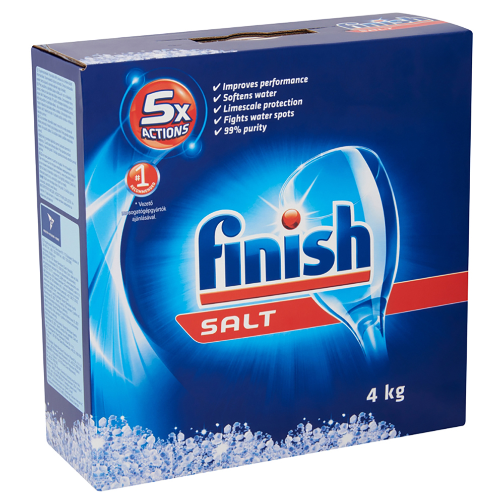 Muối rửa chén Finish Dishwasher Salt 4kg QT017389