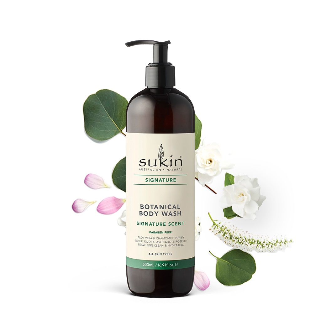 Sữa Tắm Thảo Dược Sukin Botanical Body Wash 500ml