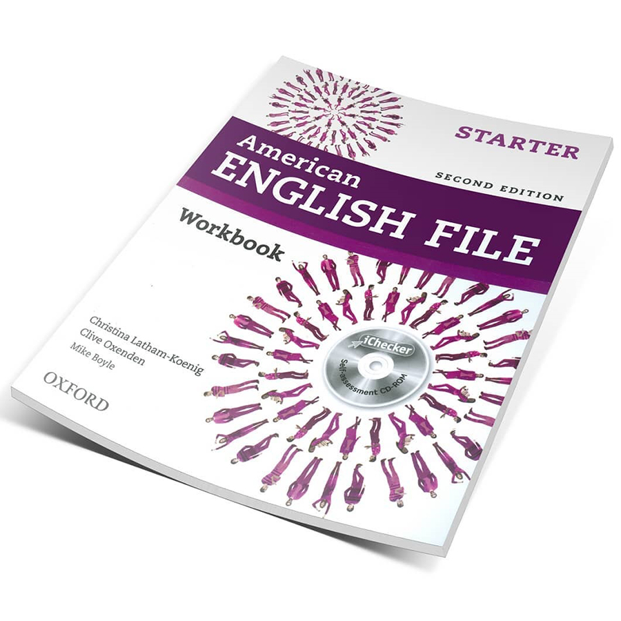 [Hàng thanh lý miễn đổi trả] American English File (2 Ed.) Starter: Workbook And IChecker - Paperback