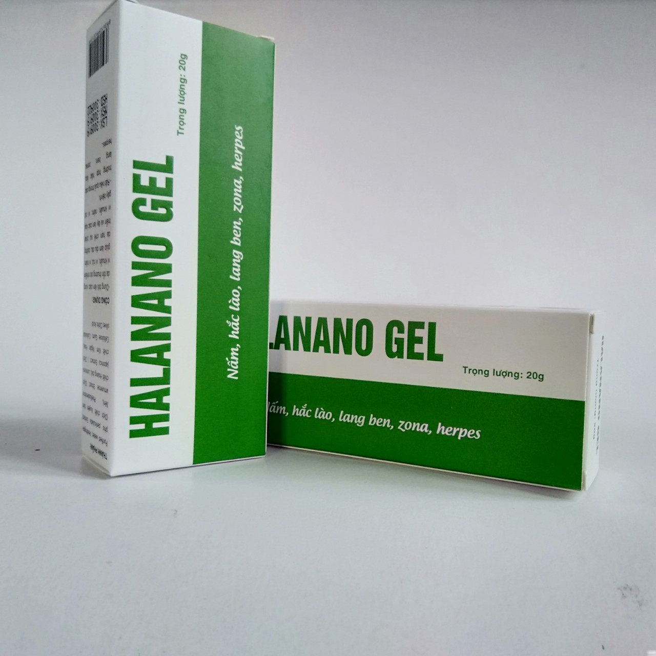 Gel bôi ngoài da Halanano tuýp 20g  - giúp làm dịu mát khi da bị mẩn ngứa, khó chịu