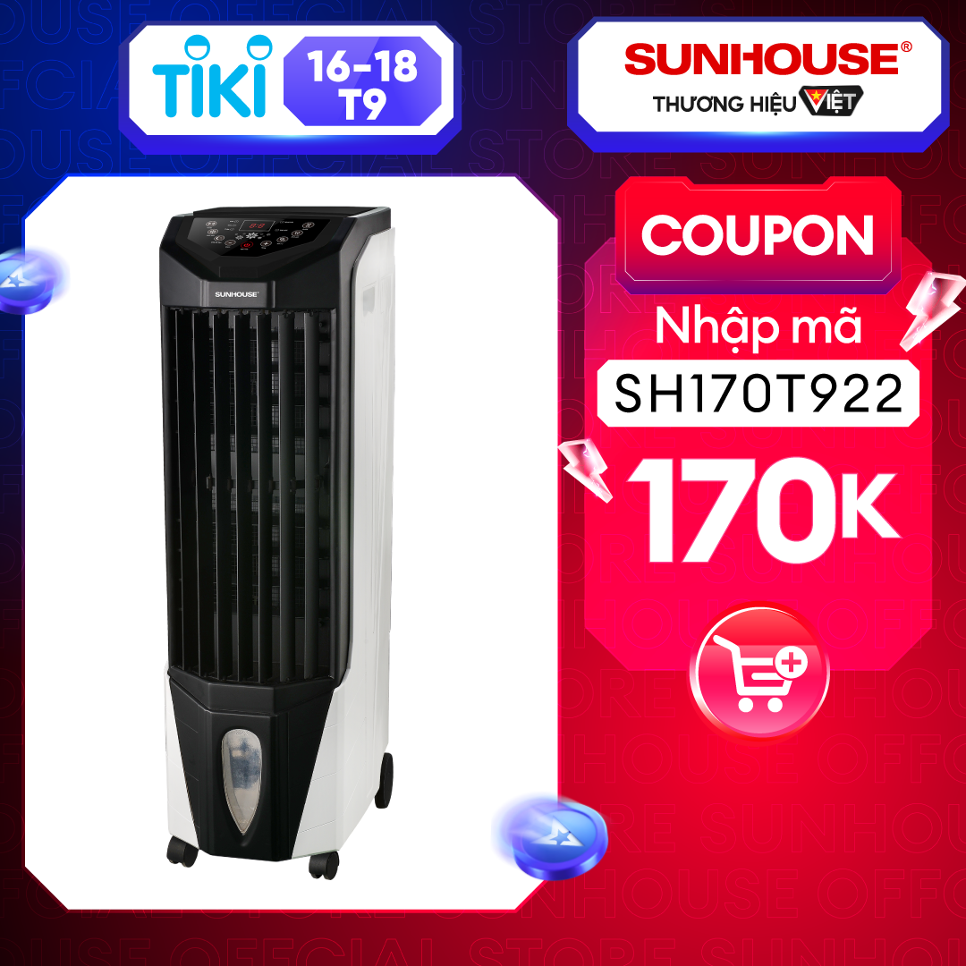 Quạt Điều Hòa Sunhouse SHD 7719 (100W) - Hàng chính hãng