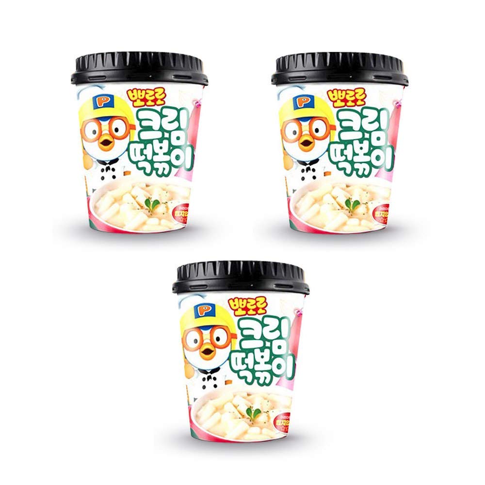 Bánh gạo Sốt Kem Pororo 115gr-Tteok-Bokki  NOGGA