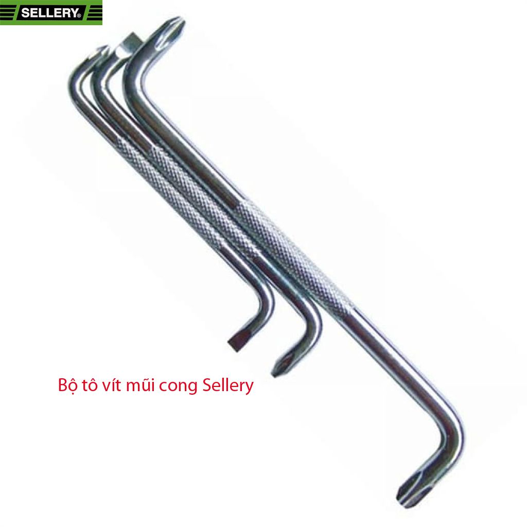 BỘ TÔ VÍT MŨI CONG 3 CÂY SELLERY 11-215