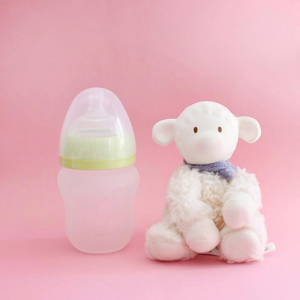 Bình sữa silicon siêu mềm Putti Atti NHẬP KHẨU Hàn Quốc CHÍNH HÃNG ( 160ml - Màu Xanh)