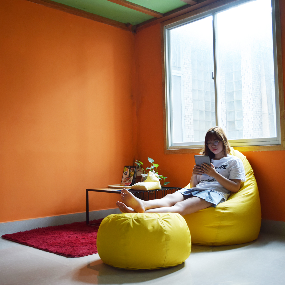 Ghế Lười Giọt Nước Size Lớn Chất Liệu Vải Dù Dùng Ngoài Trời Và Trong Nhà - The Beanbag House