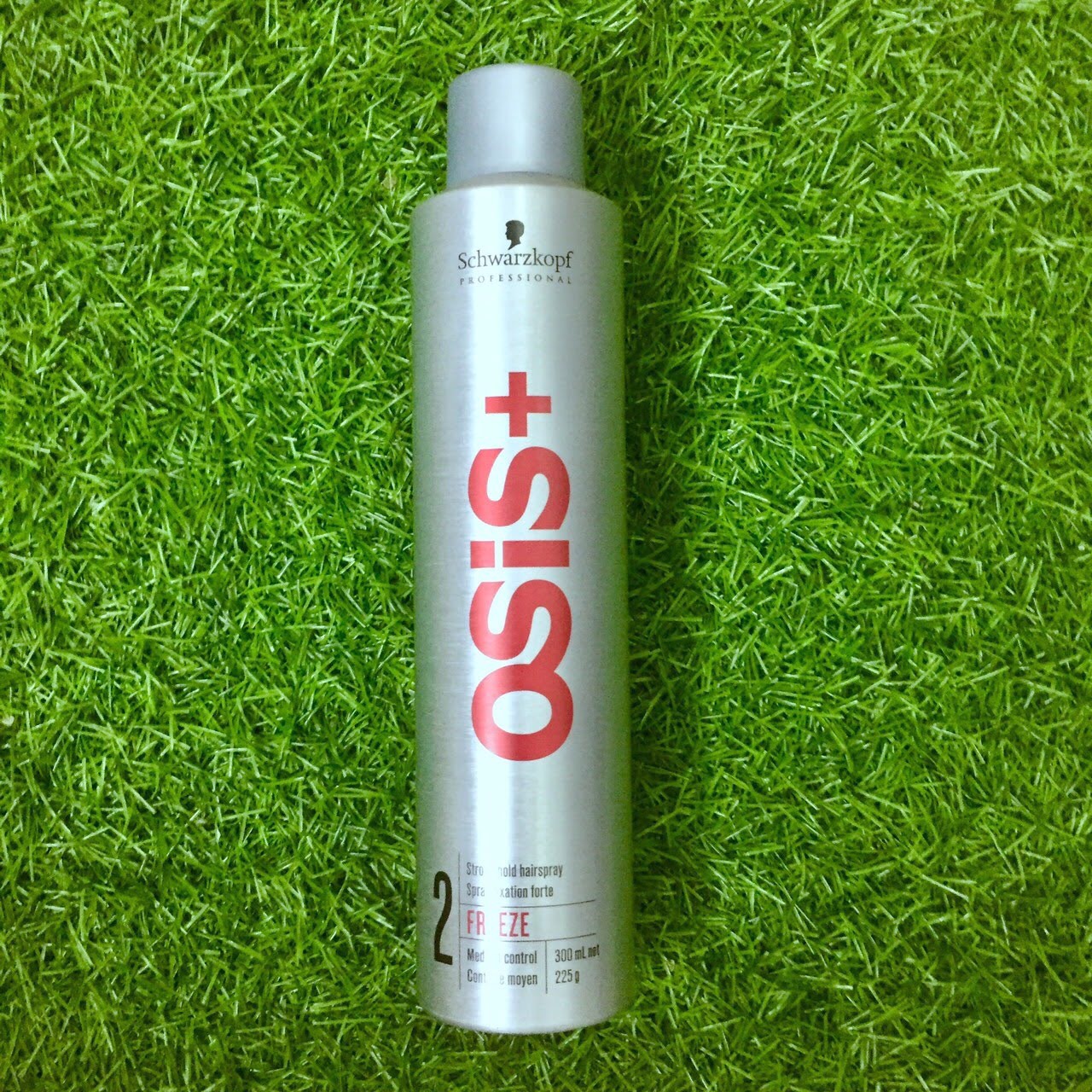 Gôm xịt giữ nếp cứng vừa Schwarzkopf OSiS+ Freeze Strong Hold Hairspray 300ml