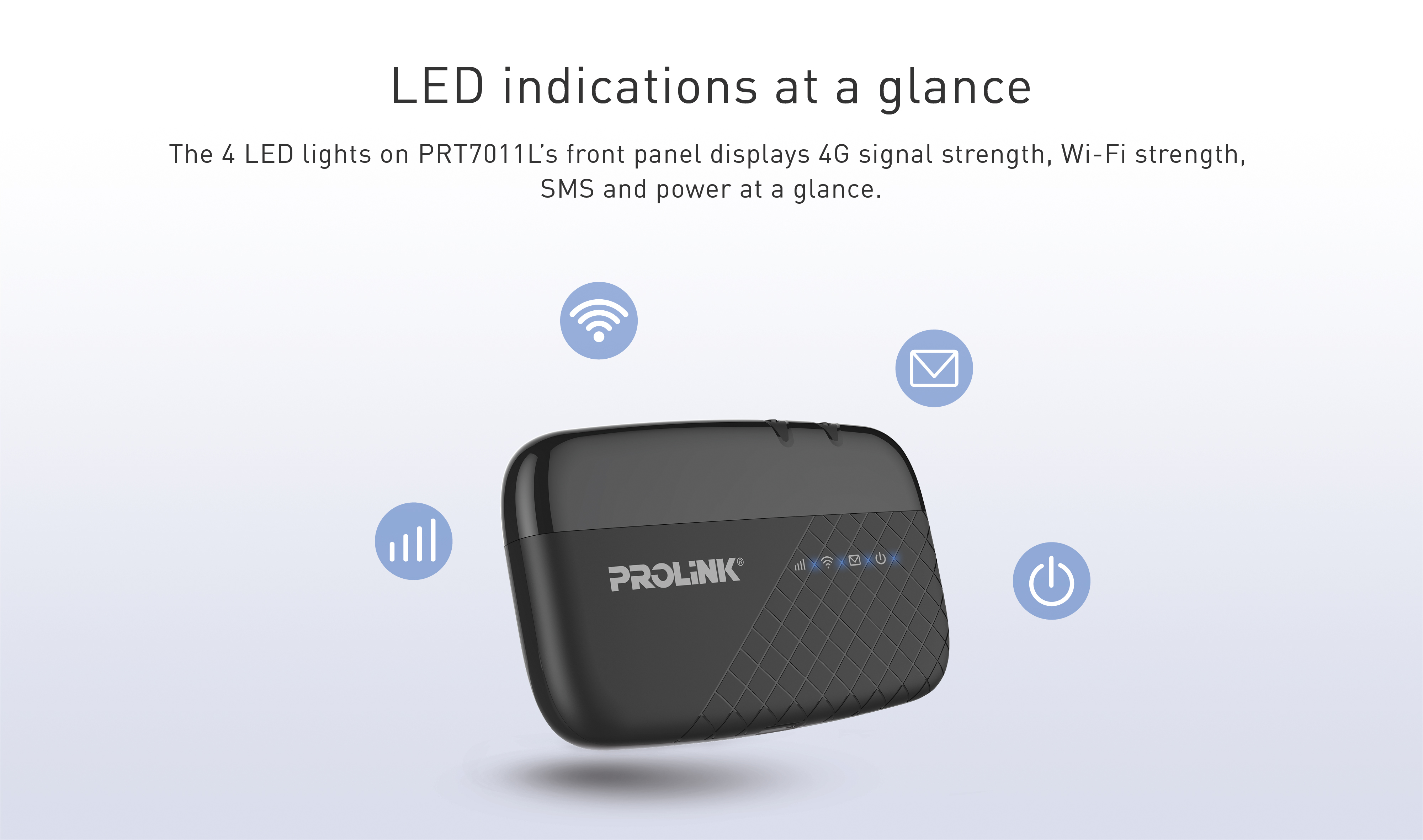 Thiết bị phát WIFI di động 4G LTE Prolink PRT7011L - PRT7011L - Hàng chính hãng