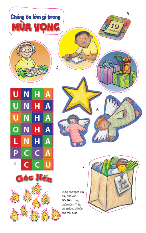 Sticker Chúng Ta Làm Gì Trong Mùa Vọng