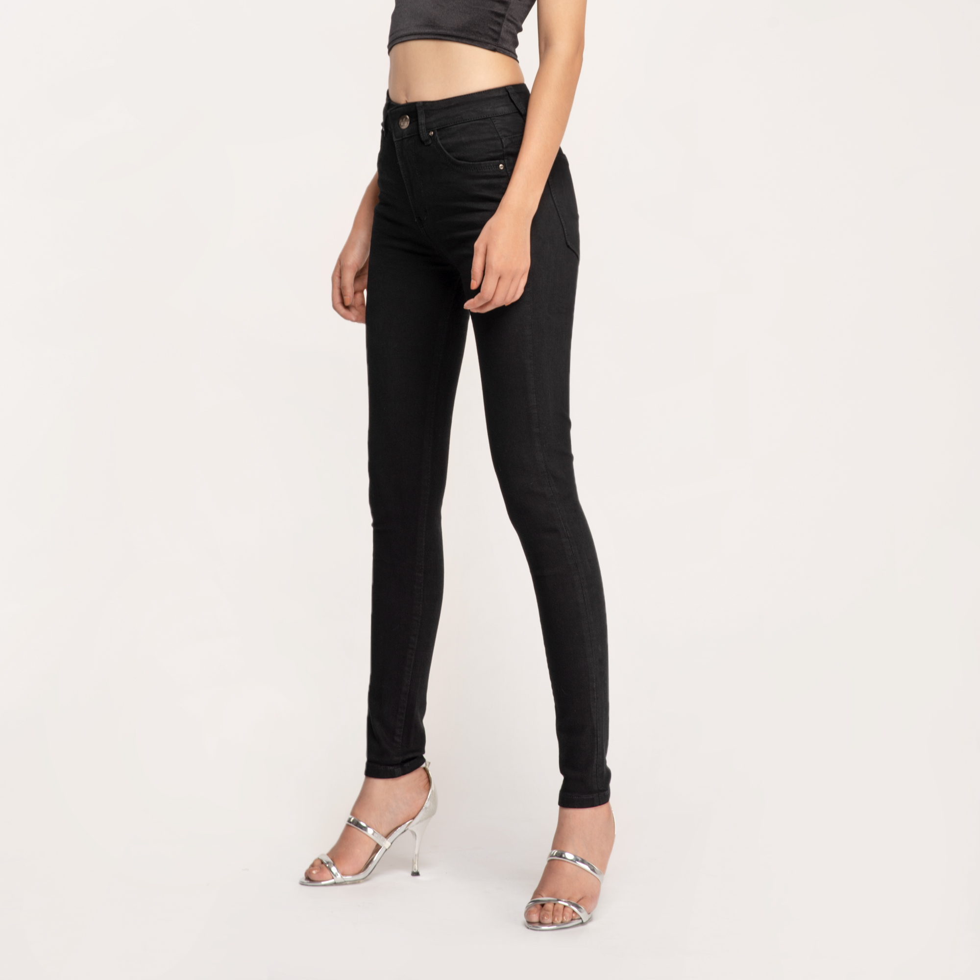 Quần Jean Nữ Lưng Cao Skinny Aaa Jeans