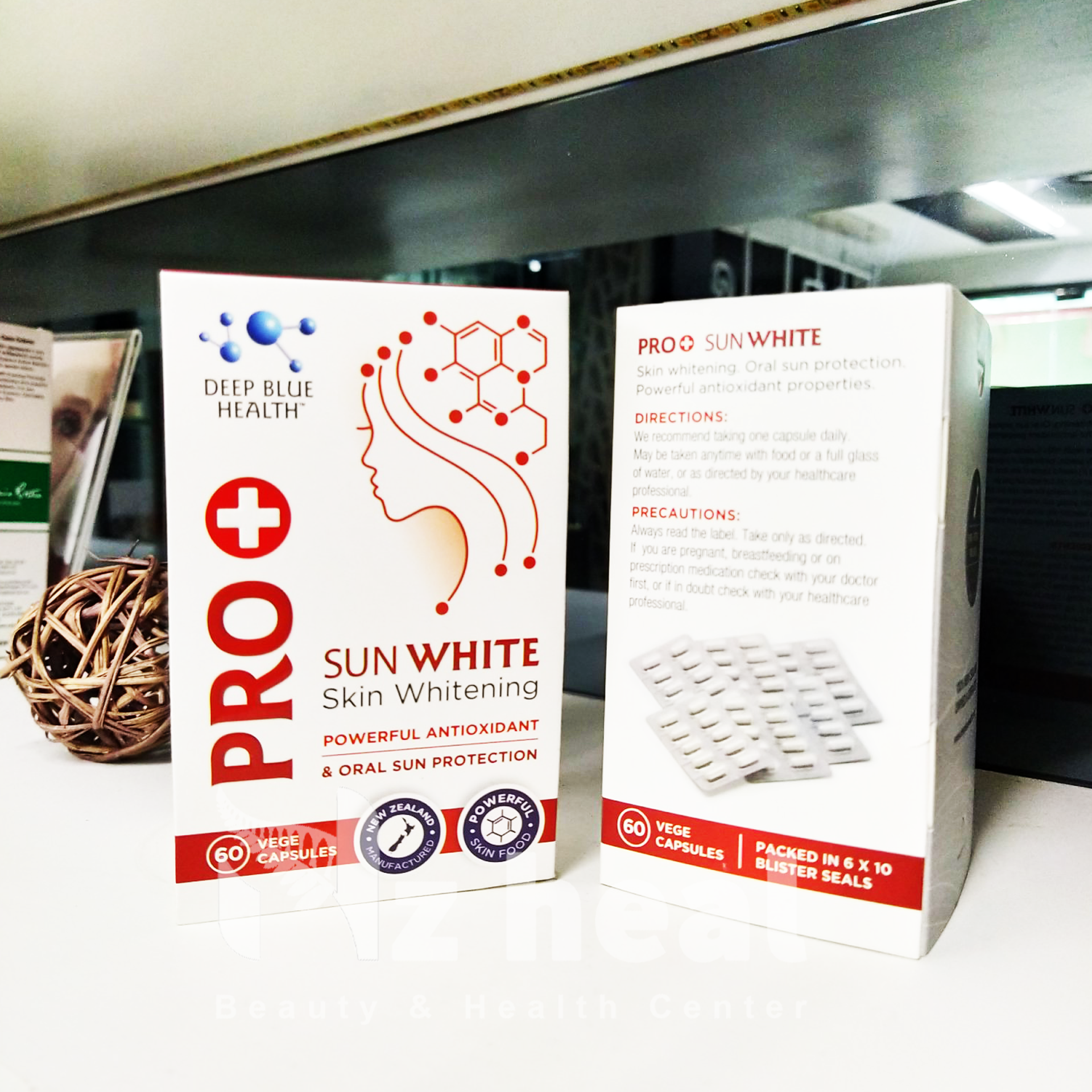 Pro+ Sunwhite Viên uống chống nắng, trắng da Pro Sunwhite Deep Blue Health 60 viên